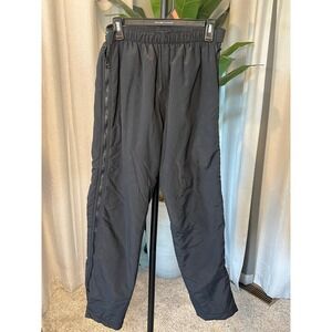 LL Bean Womens Black Thinsulate Full Side Zip Snow Pants Vintage S